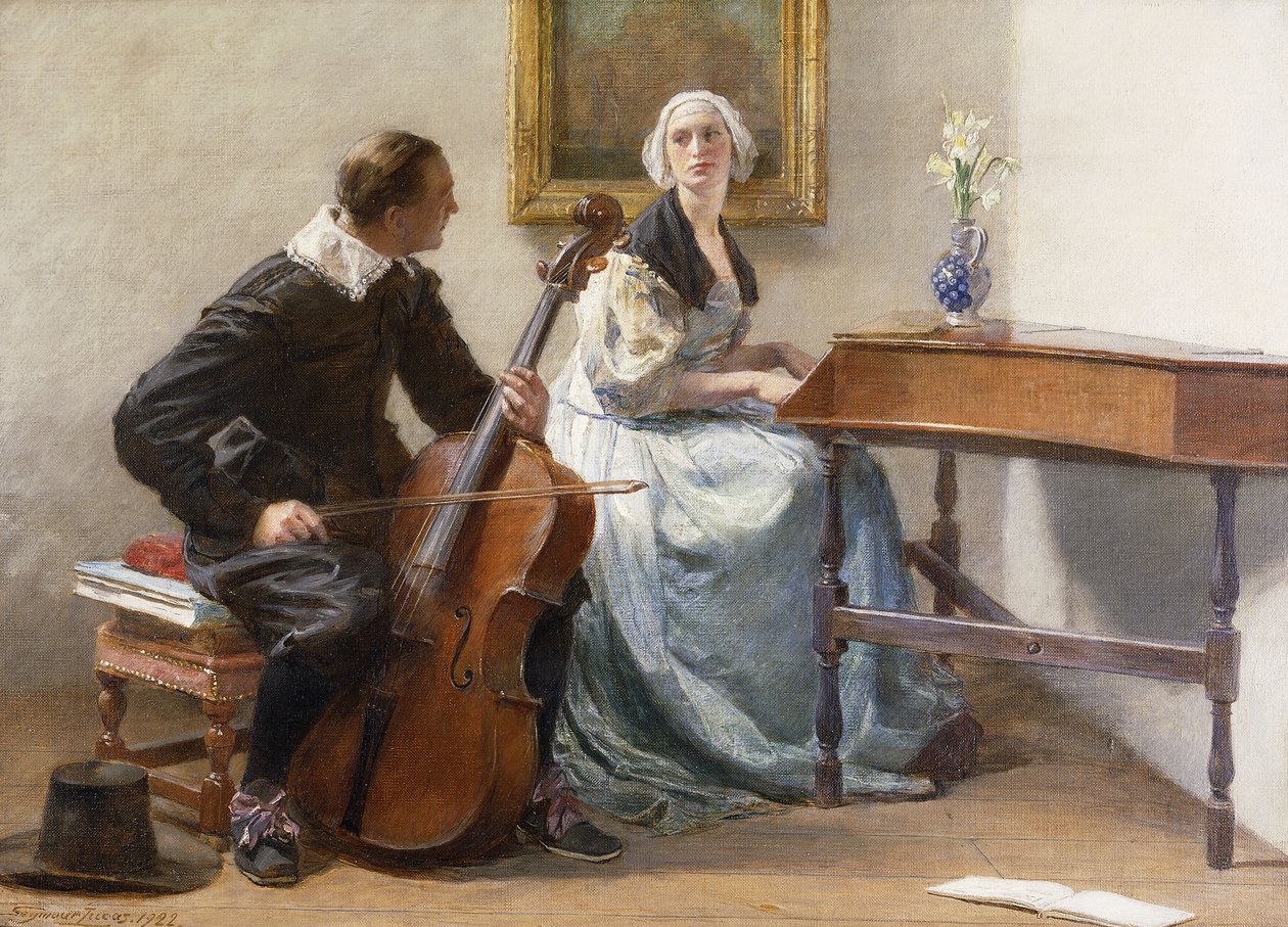 Uma pergunta inesperada, 1922 de John Seymour Lucas