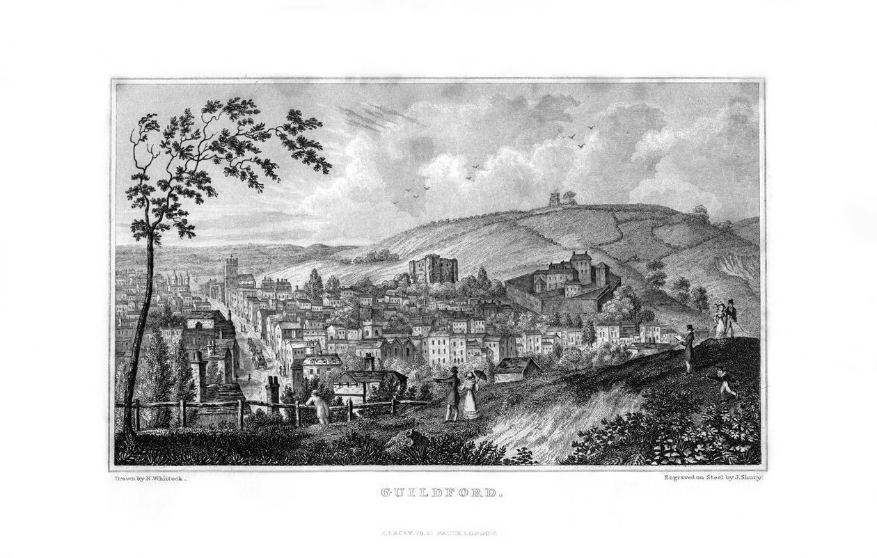 Guildford, Surrey, 1829. de John Shury