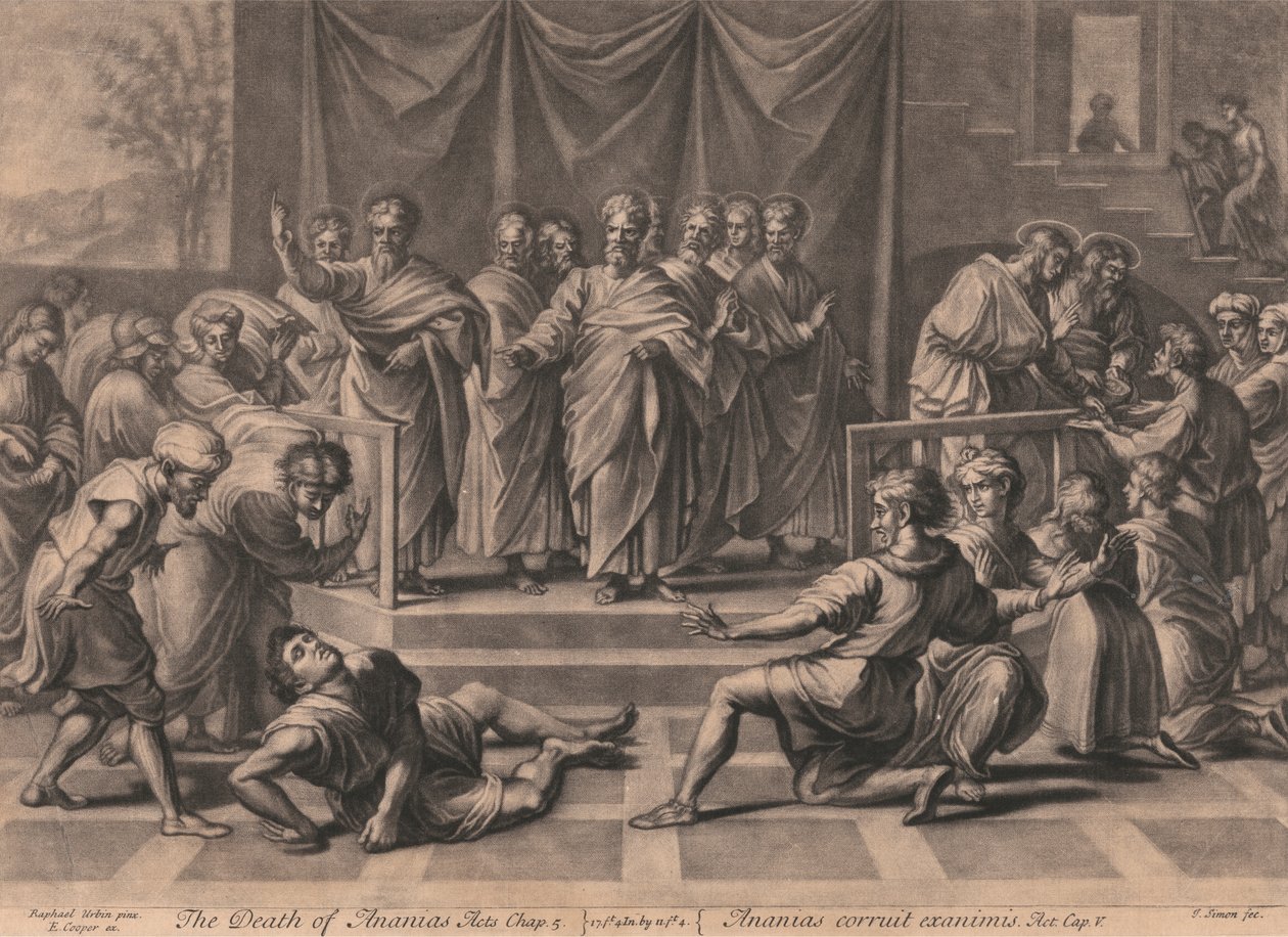 A Morte de Ananias de John Simon