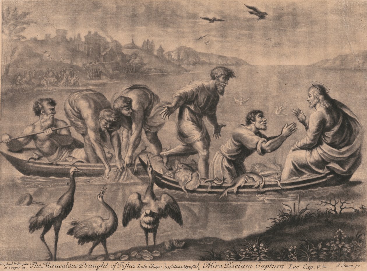 O Milagroso Calado de Peixes de John Simon