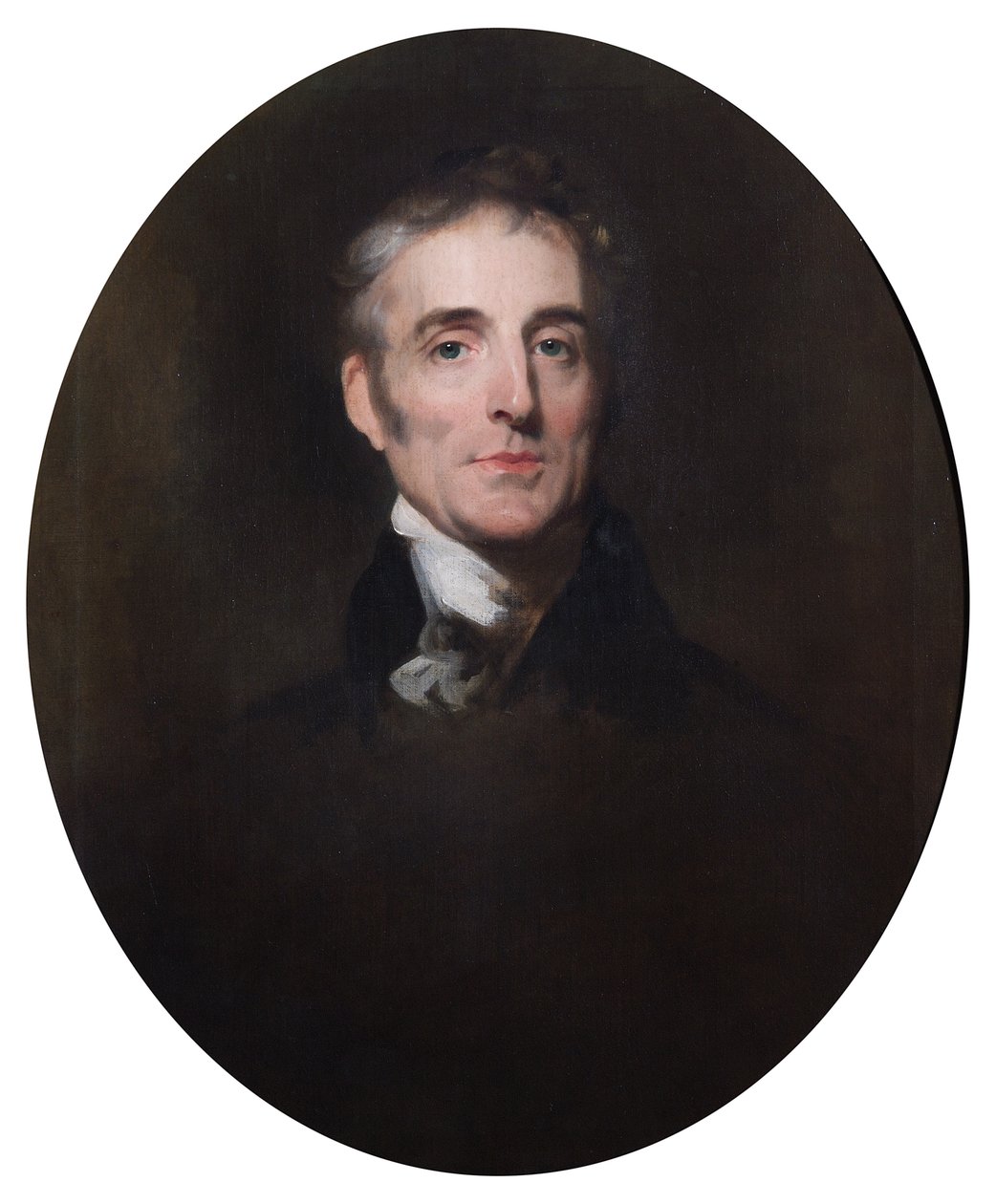 Arthur Wellesley, Primeiro Duque de Wellington, c.1835 (óleo sobre tela) de John Simpson