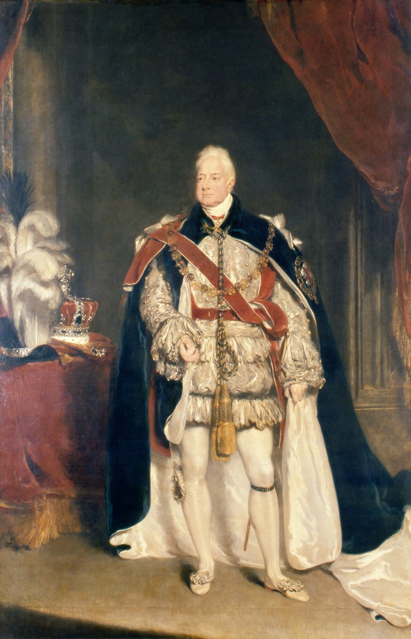 Retrato de Guilherme IV de John Simpson