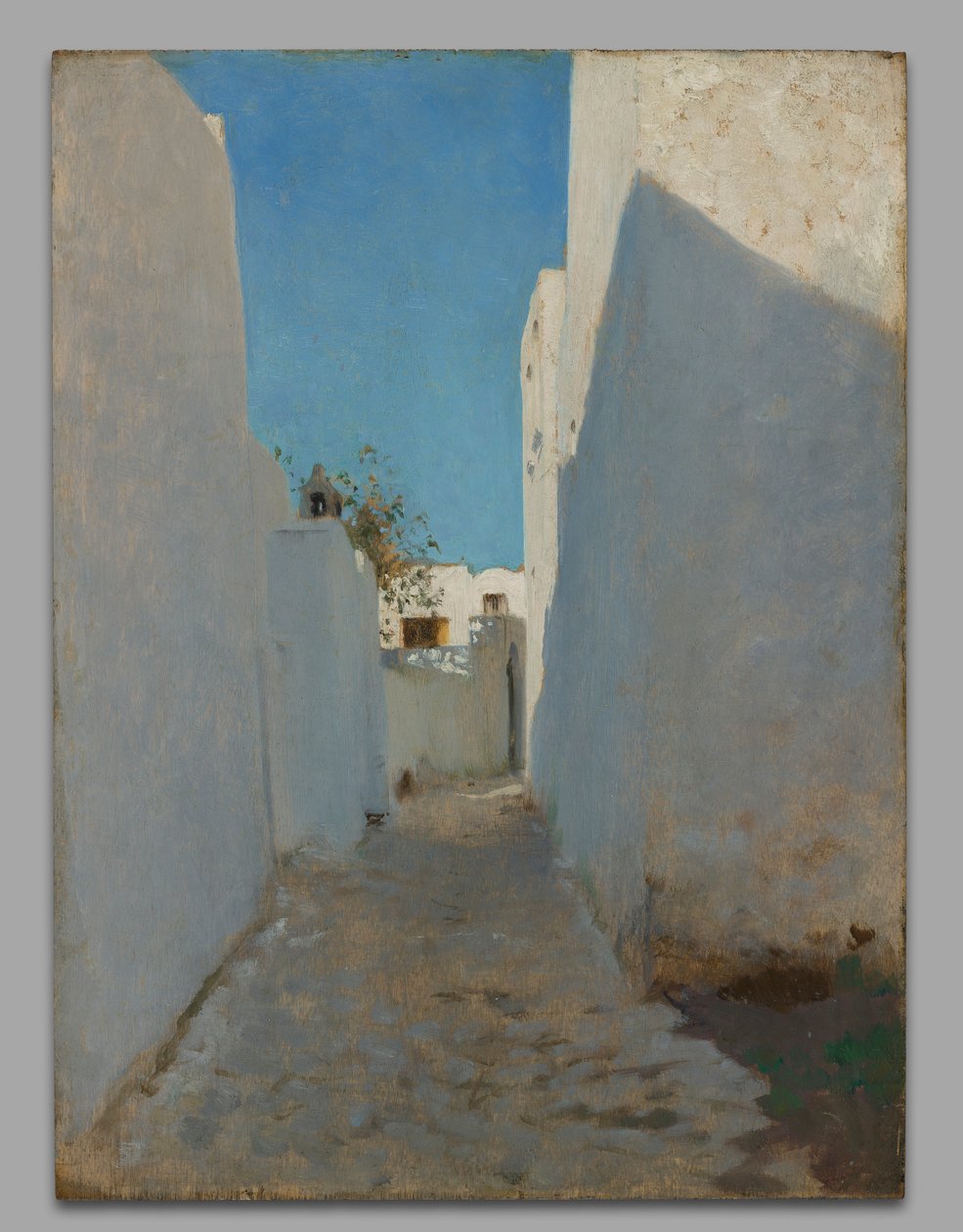 Uma cena de rua marroquina de John Singer Sargent