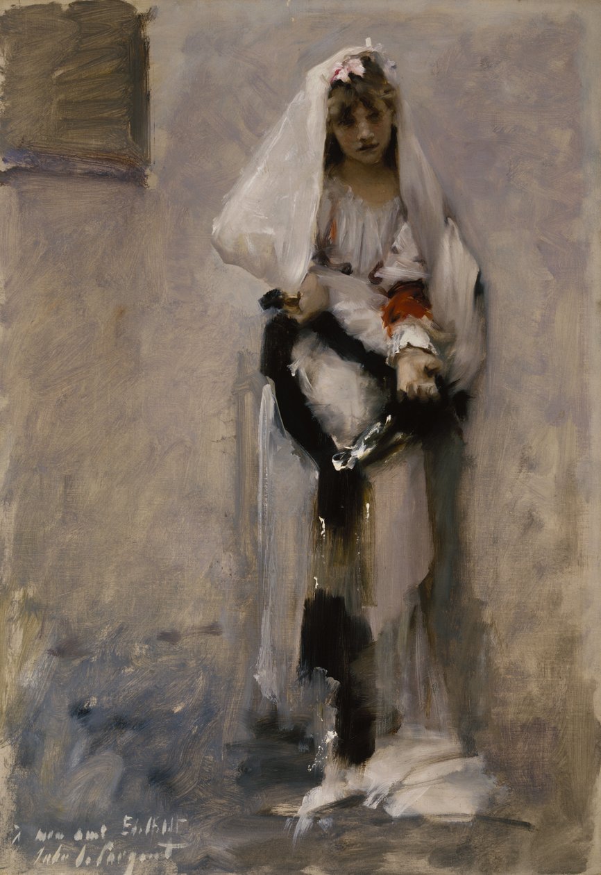 Uma mendiga parisiense de John Singer Sargent