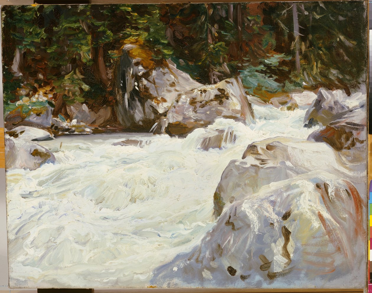 Um Torrent na Noruega, 1901 de John Singer Sargent