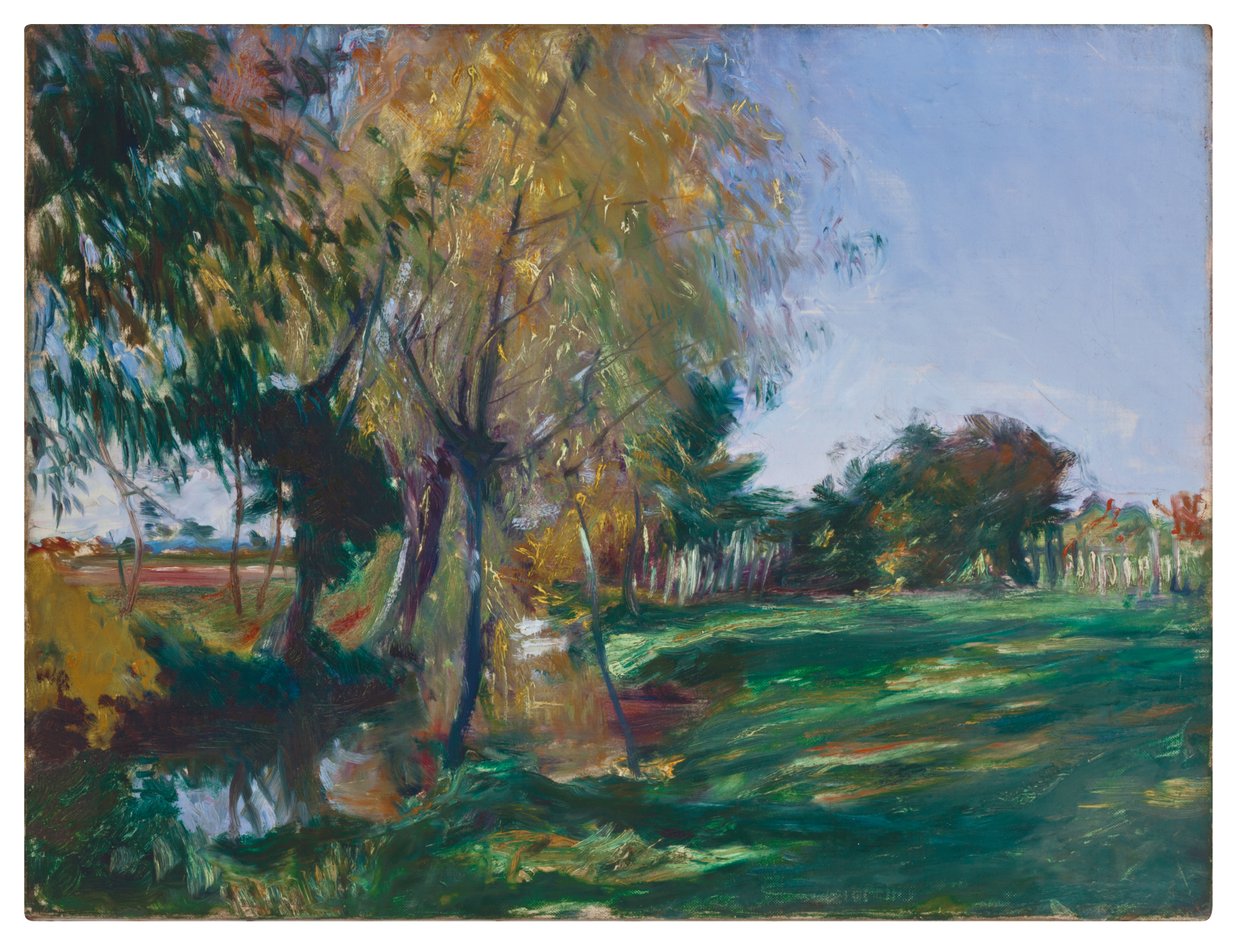 Na Broadway, c.1885 (óleo sobre tela) de John Singer Sargent