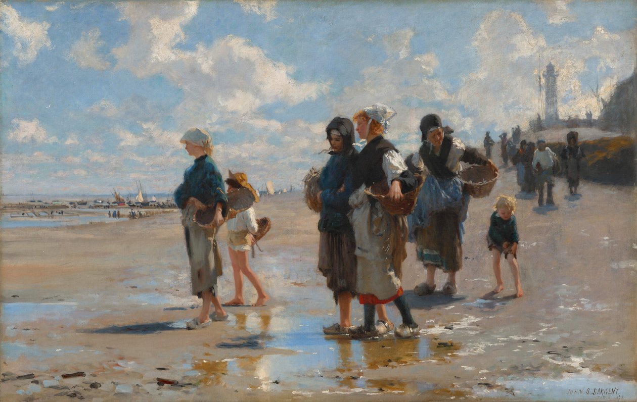A caminho da pesca de John Singer Sargent