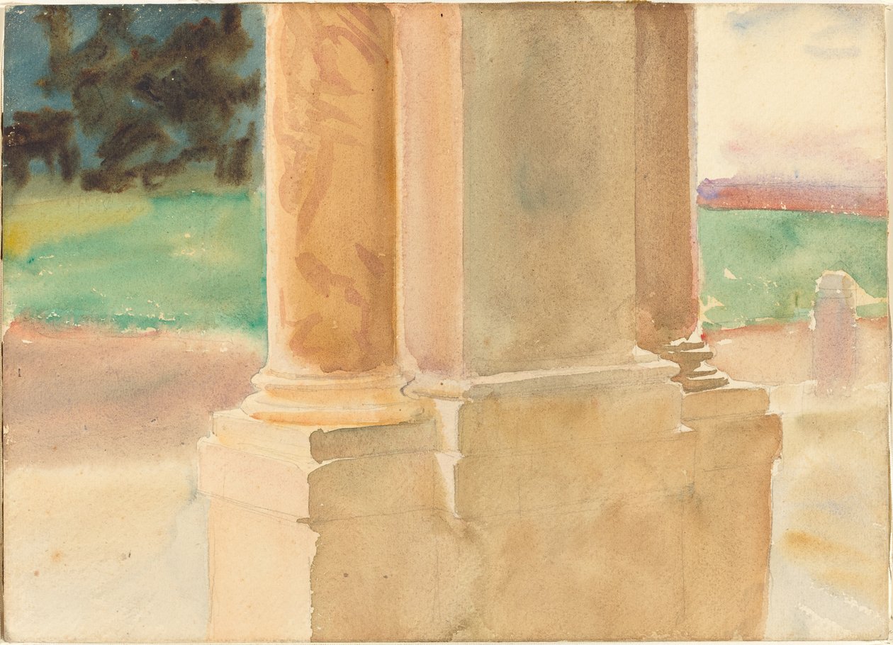 Frascati, Estudo Arquitetônico de John Singer Sargent
