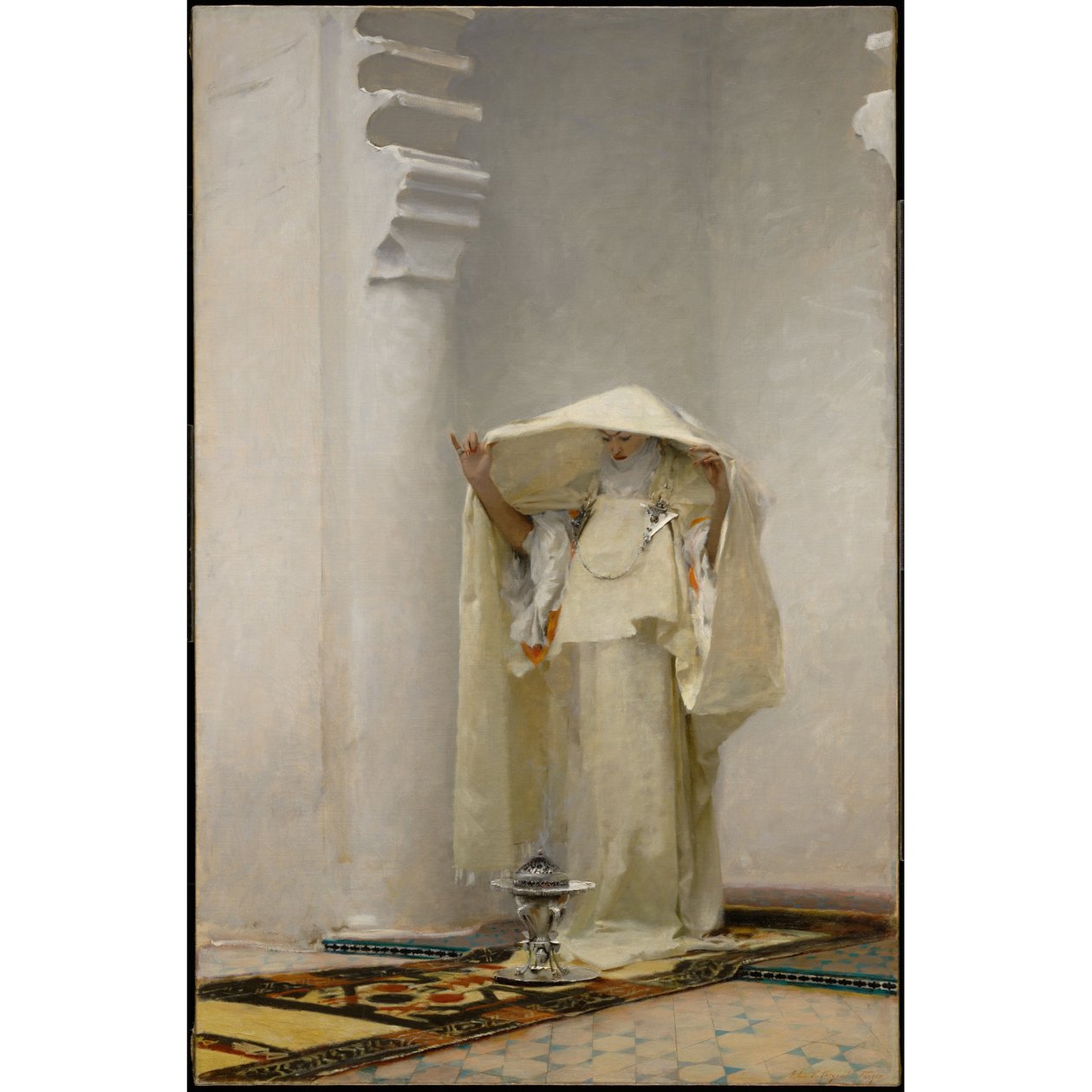 Fumo de âmbar-cinzento de John Singer Sargent