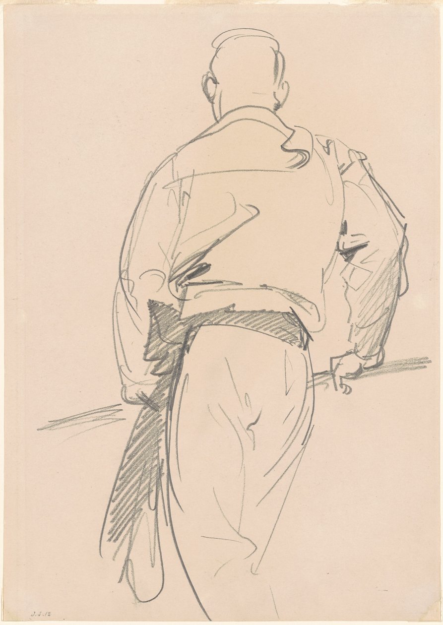 Gondoleiro, Veneza de John Singer Sargent