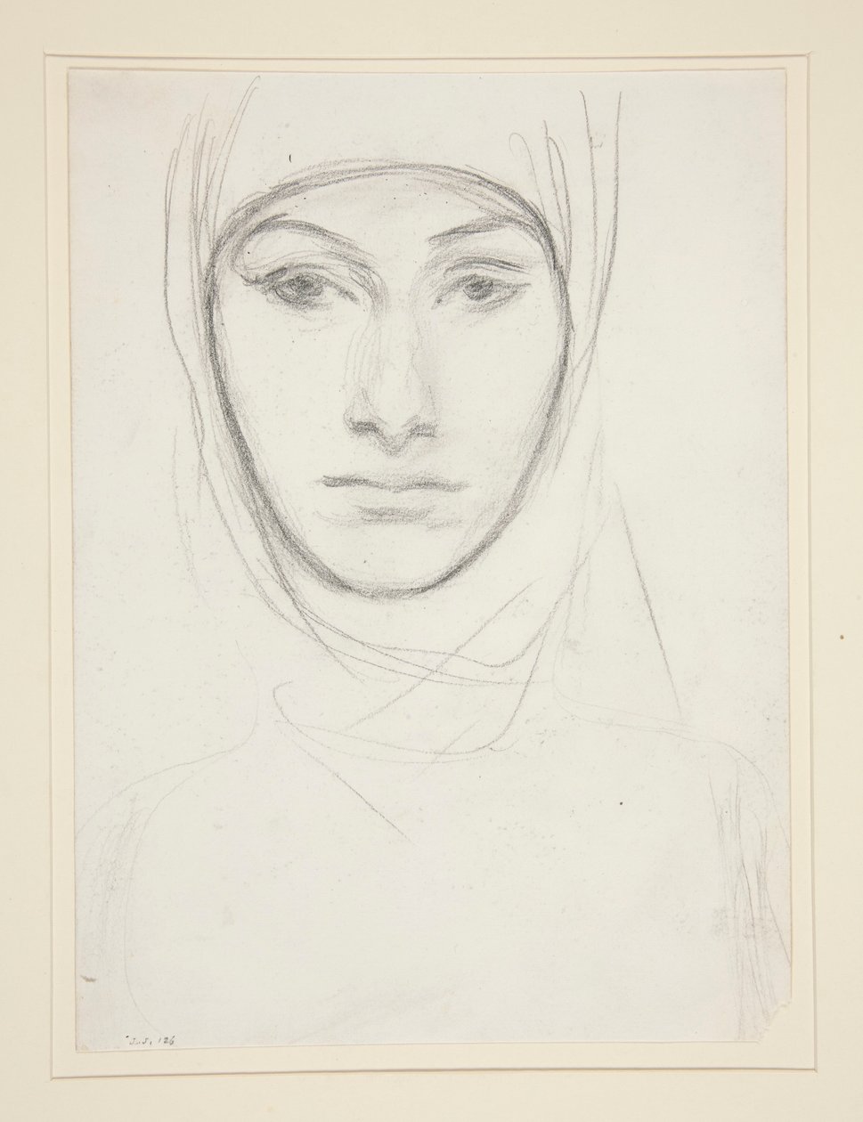 Cabeça de uma mulher de John Singer Sargent