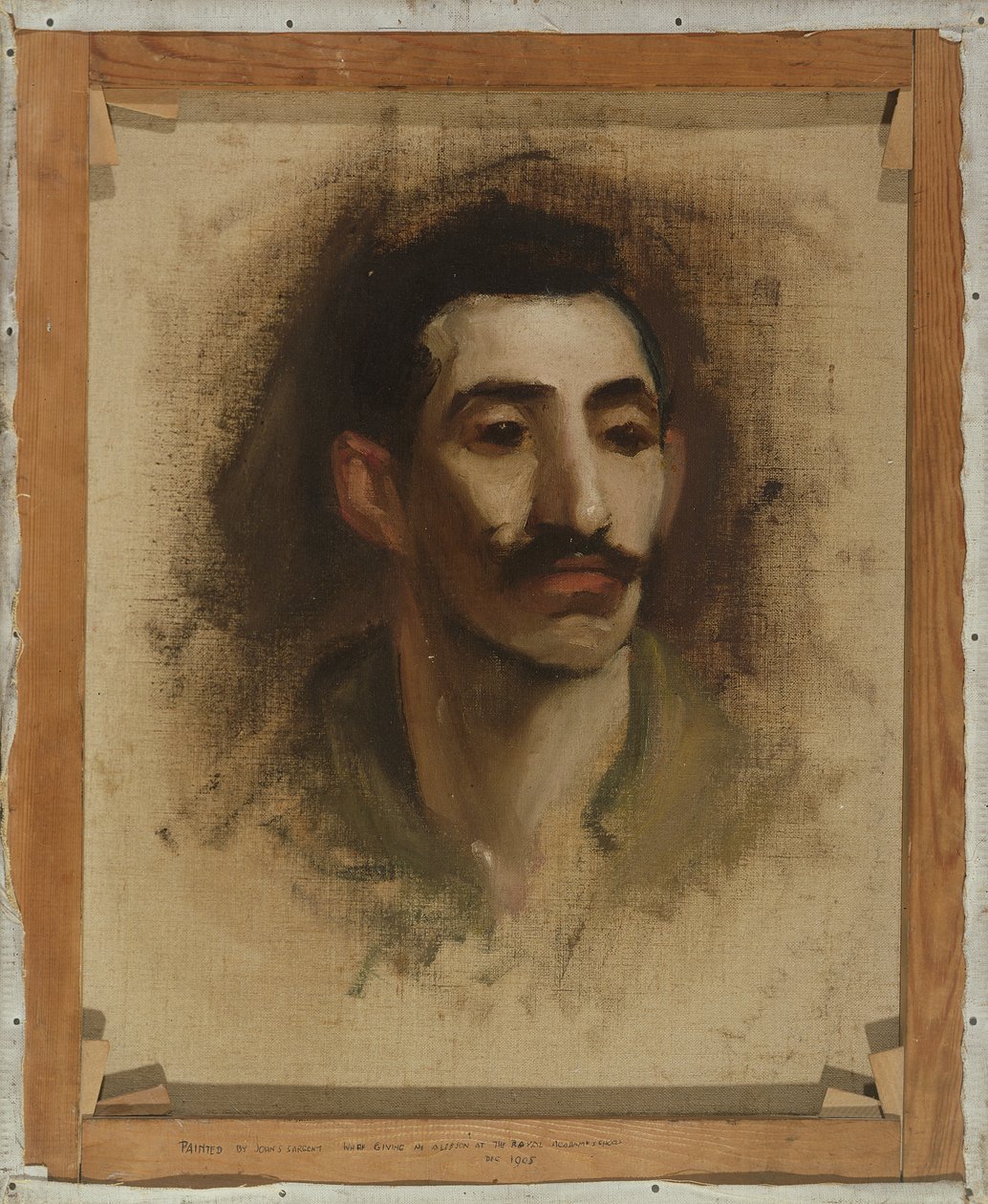 Cabeça de um homem, 1905 de John Singer Sargent