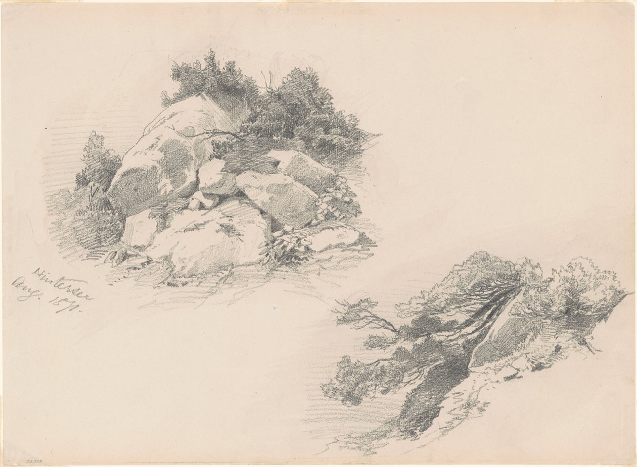 Hintersee, Alemanha de John Singer Sargent