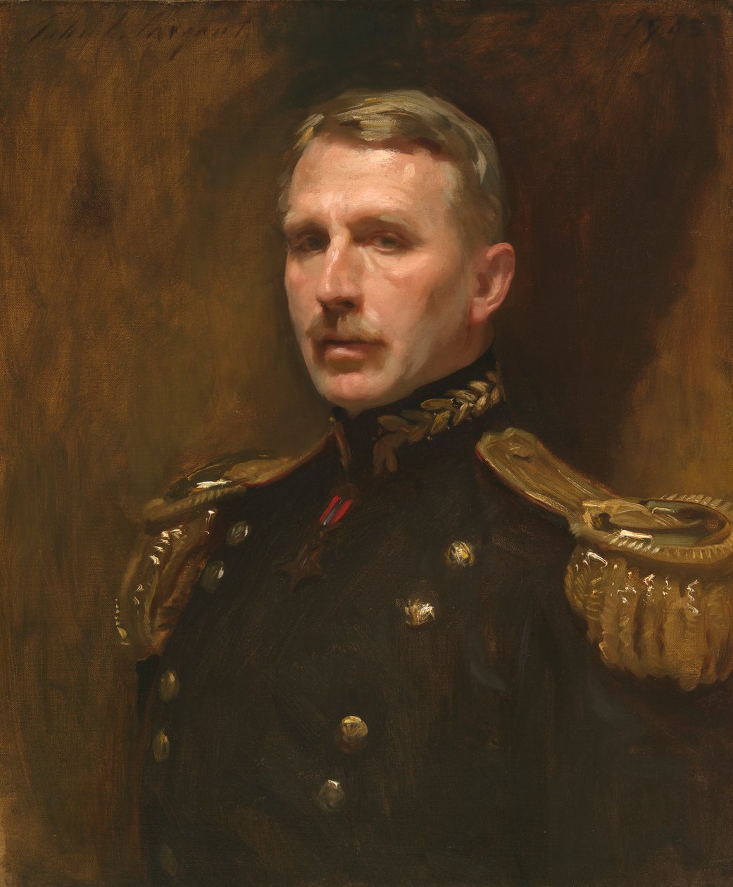 Leonardo Wood, 1903. de John Singer Sargent