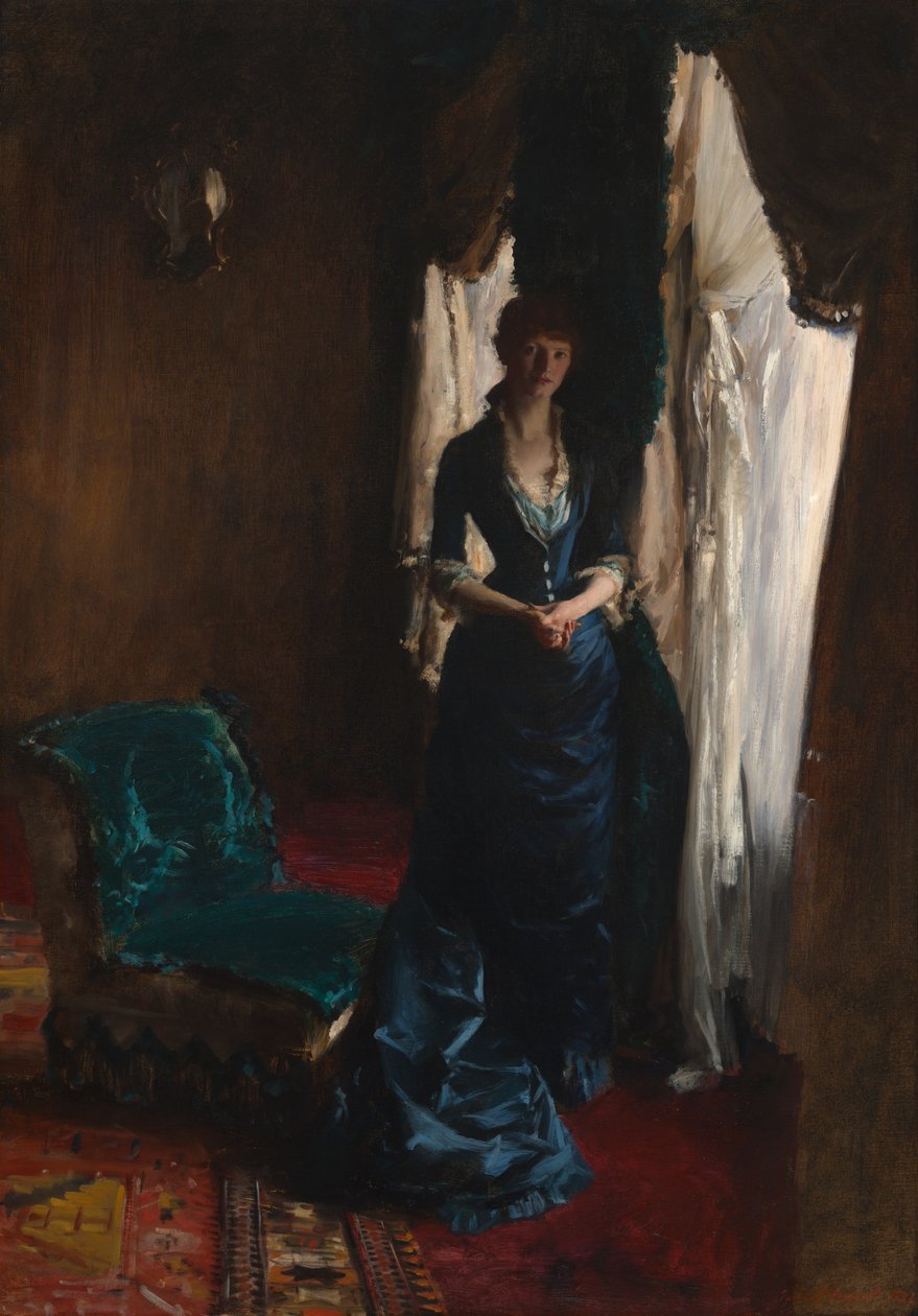 Madame Paul Escudier Louise Lefevre, 1882. de John Singer Sargent