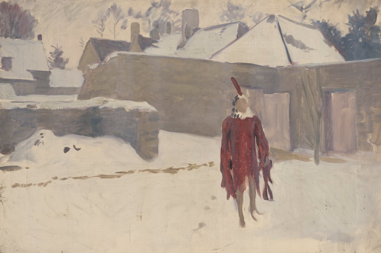 Mannikin na neve de John Singer Sargent