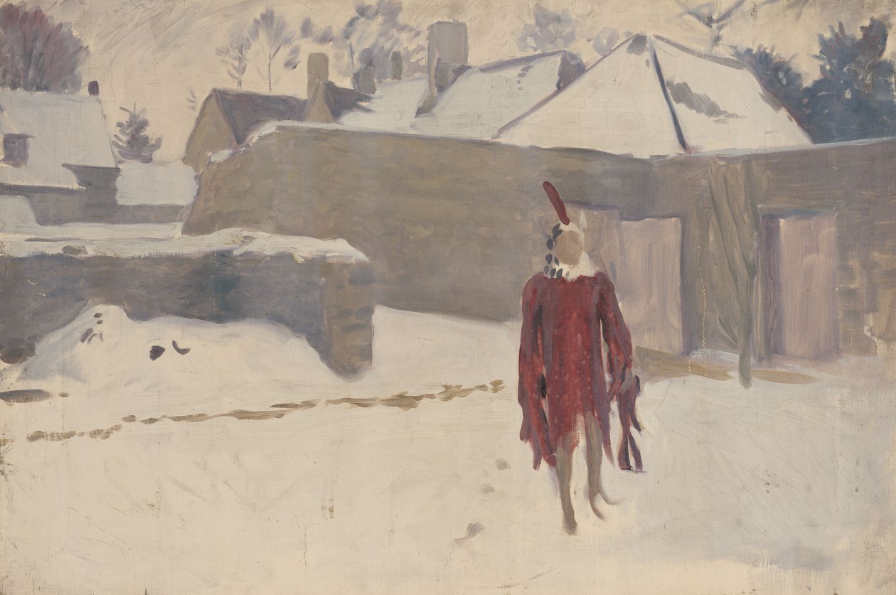 Boneco na neve de John Singer Sargent