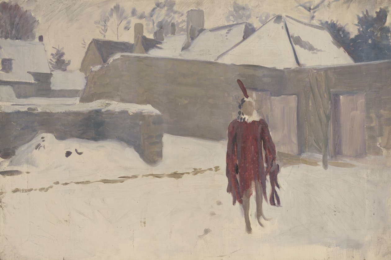 Mannikin na Neve, c.1893-5 de John Singer Sargent