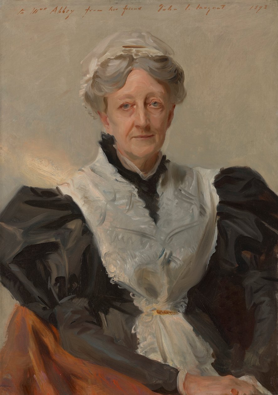 Mary Eliza Mead (n?e Mary Eliza Scribner, 1822 de John Singer Sargent