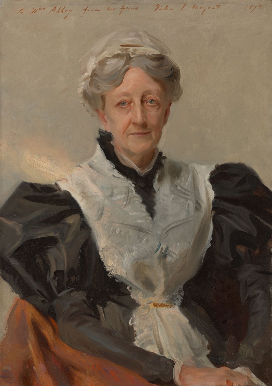 Mary Eliza Mead (nascida Mary Eliza Scribner, 1822–1896) de John Singer Sargent