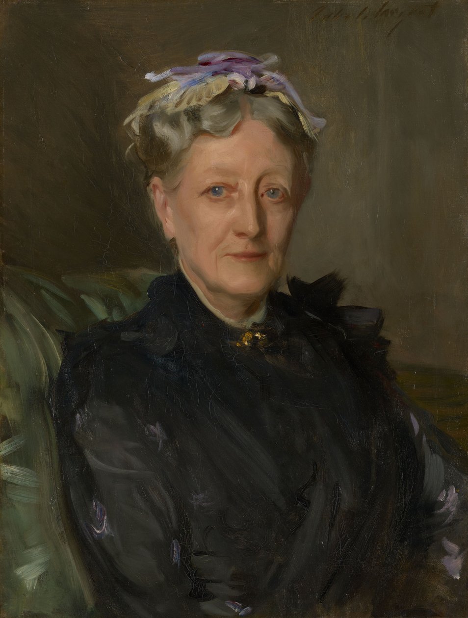 Mary Eliza Mead (nascida Mary Eliza Scribner, 1822–1896) de John Singer Sargent