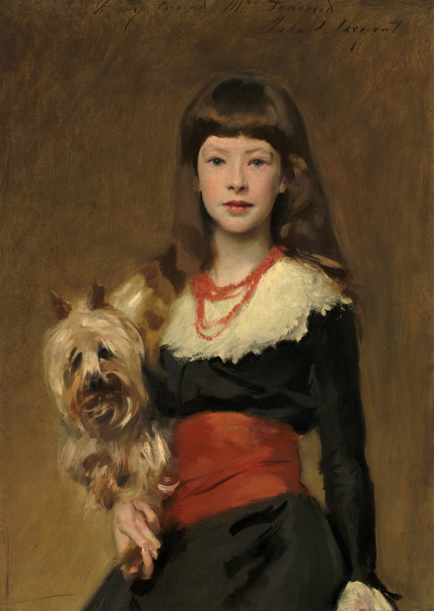 Senhorita Beatrice Townsend de John Singer Sargent