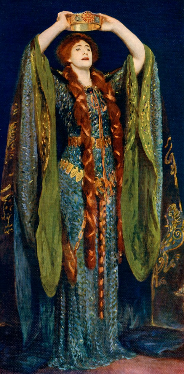 Ellen Terry como Lady Macbeth, 1906, 1912. de John Singer Sargent