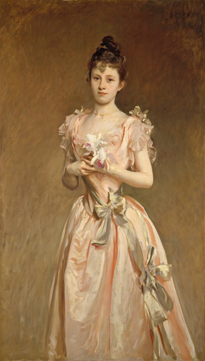 Miss Grace Woodhouse, 1890. de John Singer Sargent