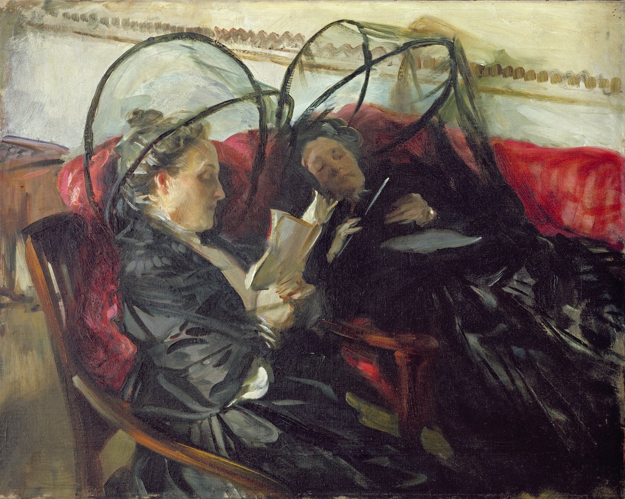 Mosquiteiros, 1908 de John Singer Sargent