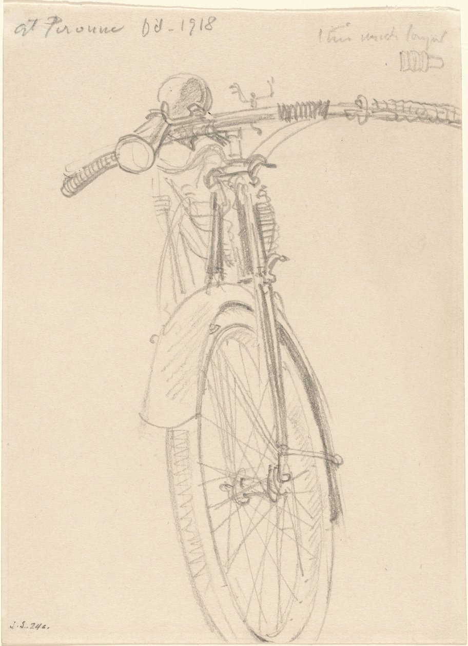 Motocicleta, 1918. de John Singer Sargent