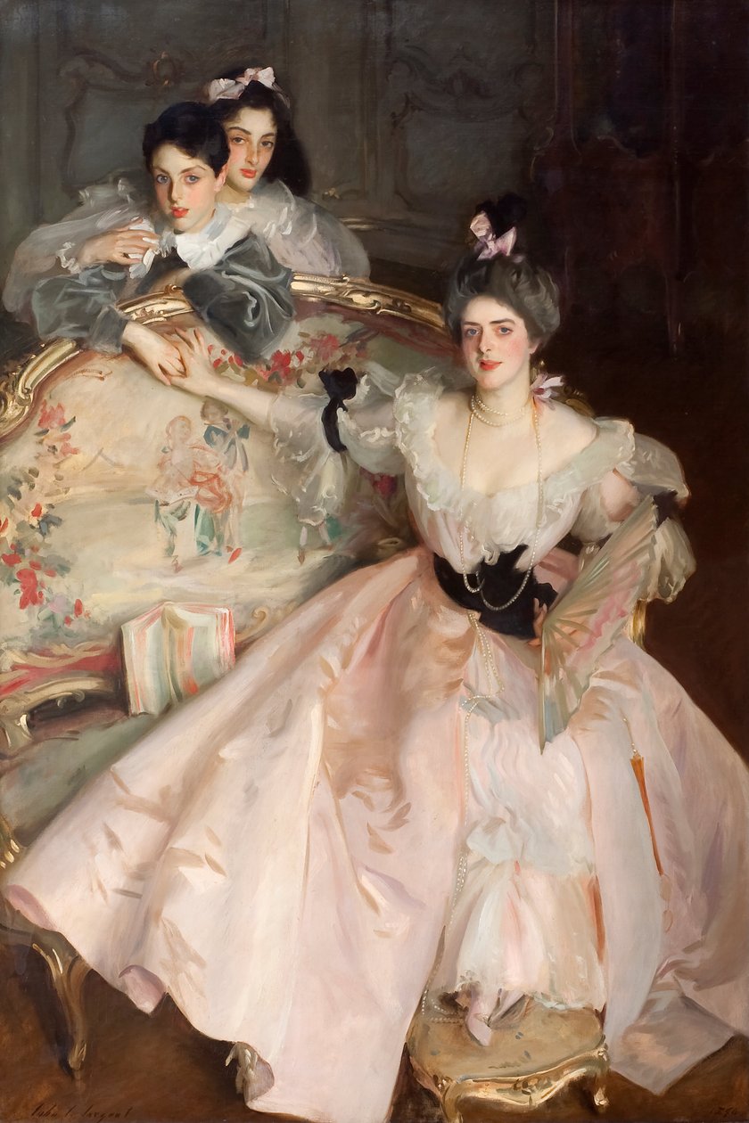 A senhora Carl Meyer e os seus filhos de John Singer Sargent