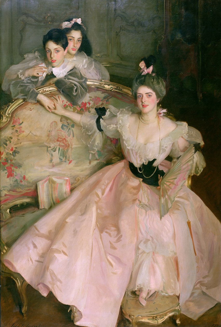 Sra. Carl Meyer, mais tarde Lady Meyer, e seus dois filhos de John Singer Sargent