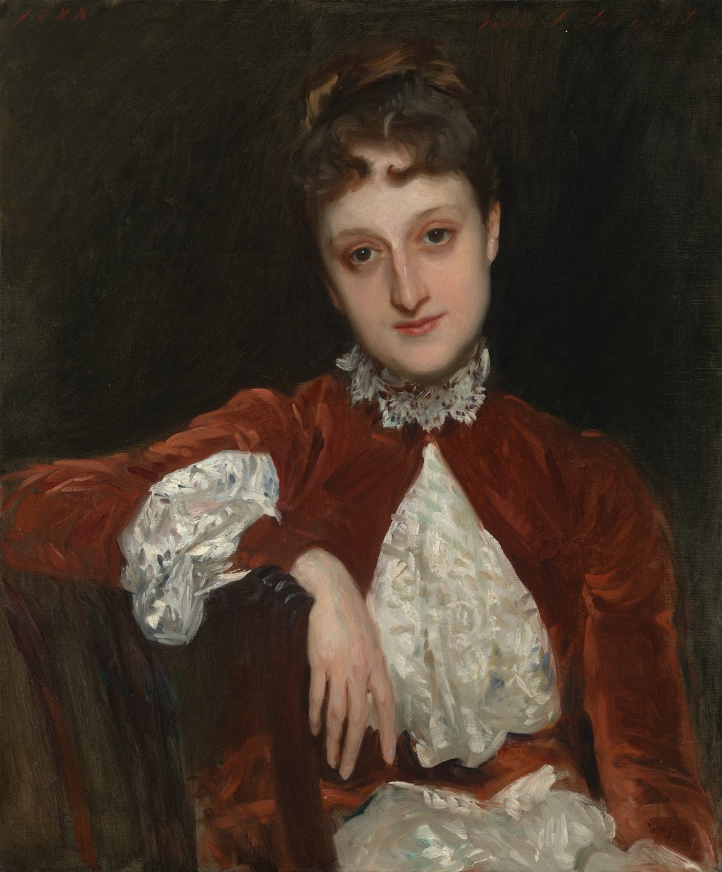 Sra. Charles Deering (Marion Denison Whipple) de John Singer Sargent