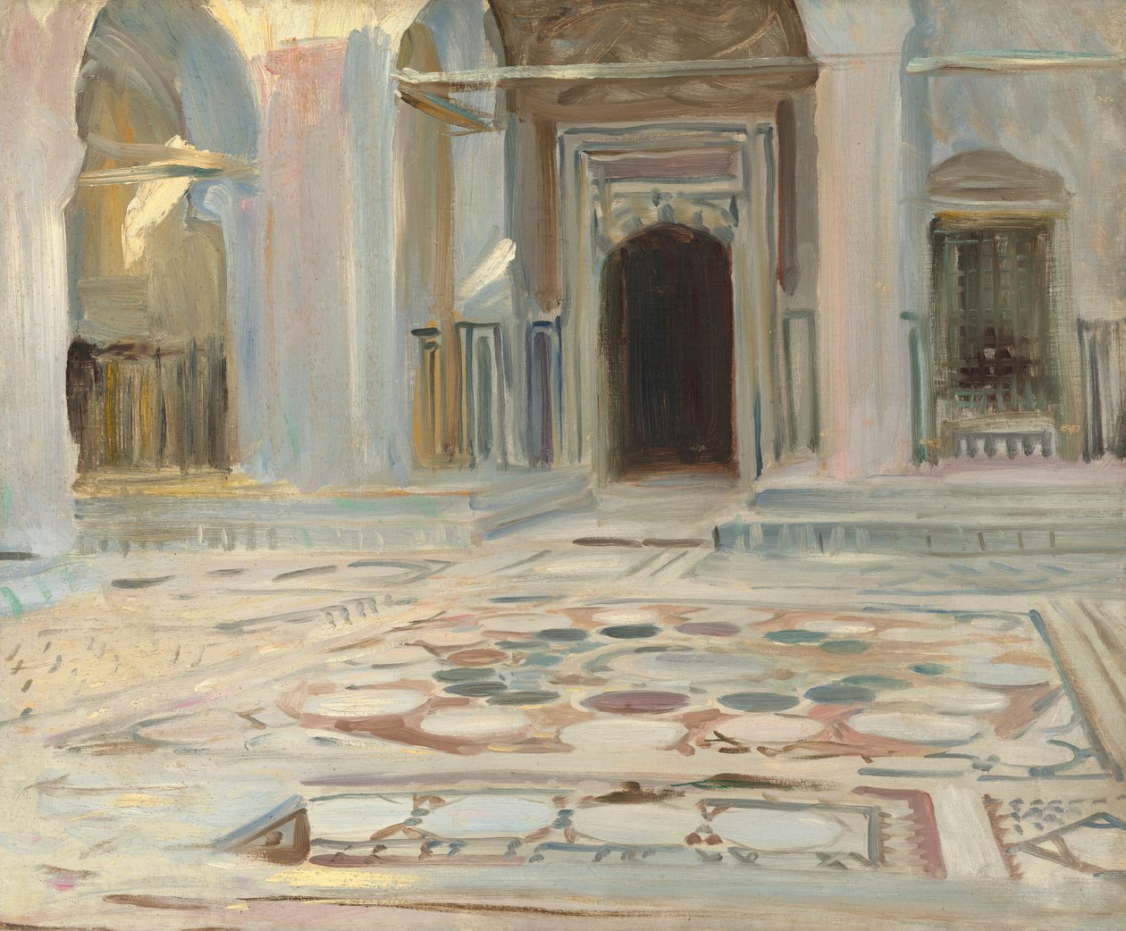 Pavimento, Cairo de John Singer Sargent