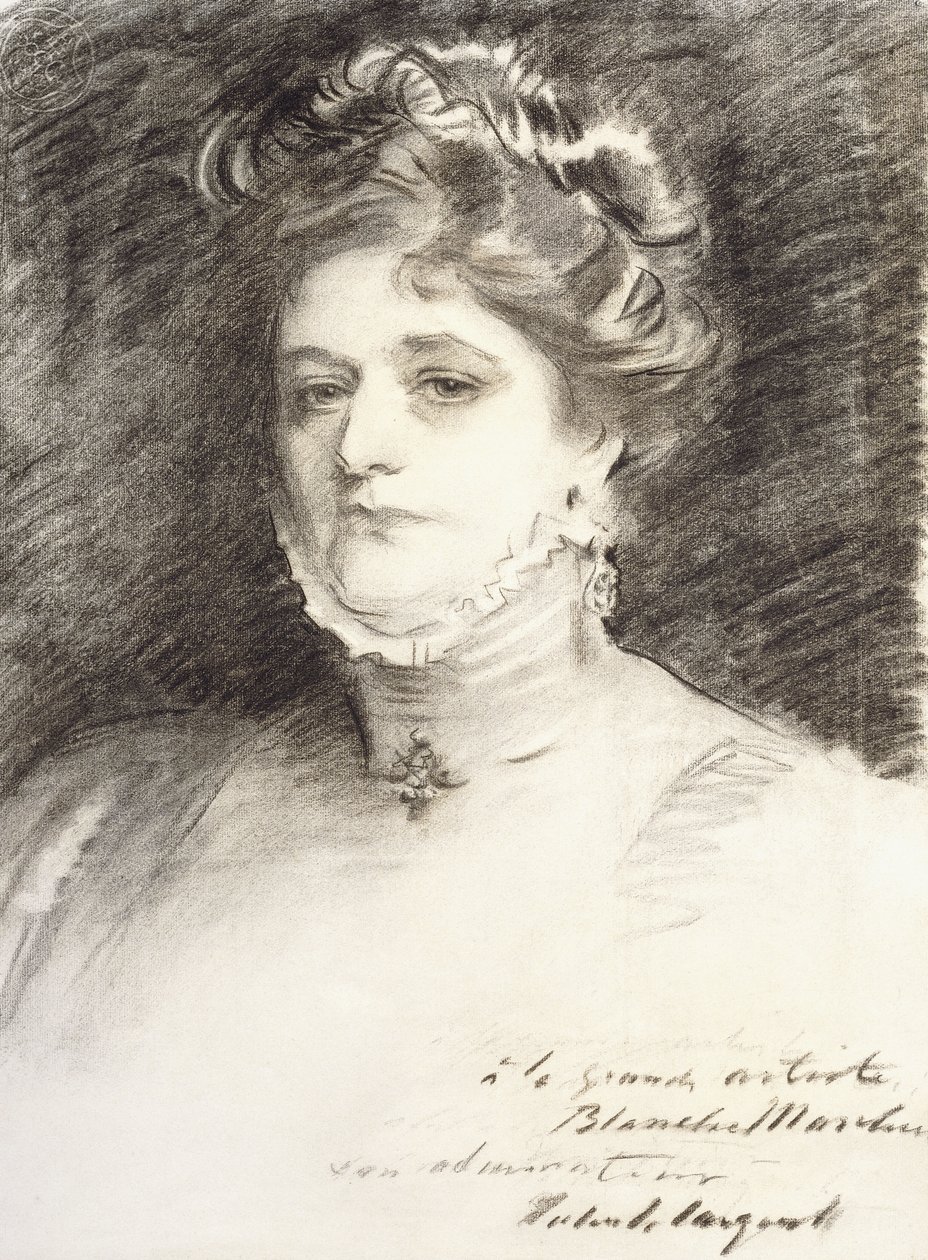 Retrato de Blanche Marchesi, 1910 de John Singer Sargent