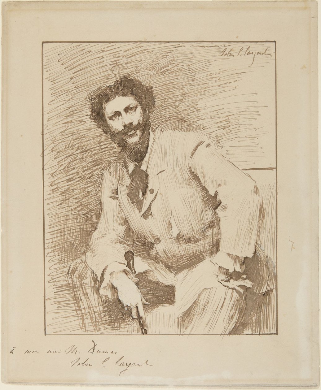 Retrato de Carolus-Duran de John Singer Sargent