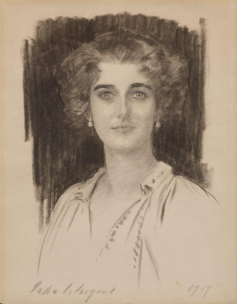 Retrato de Dorothy Draper de John Singer Sargent