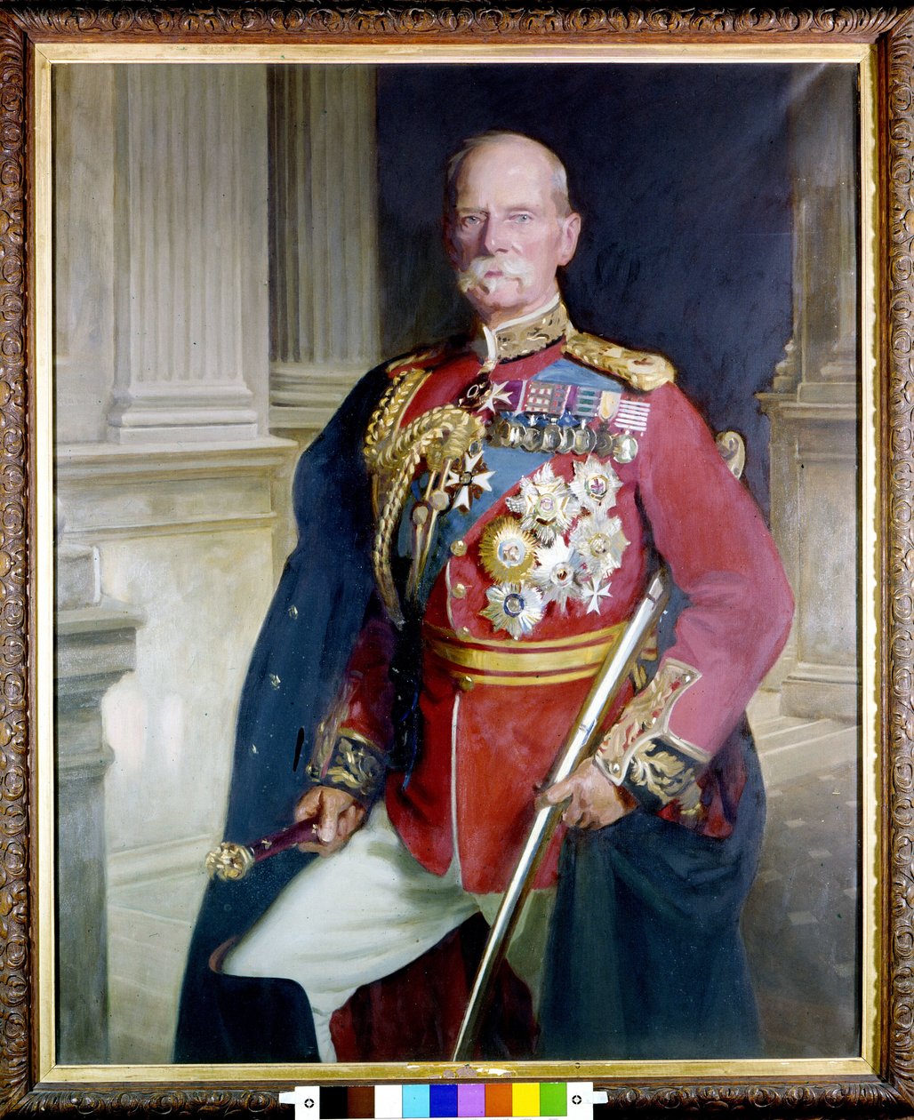 Retrato do General Sir Frederick Sleigh Roberts (1832-1914) Pintura de John Singer Sargent (1856-1925). 1906 London National portrait gallery de John Singer Sargent