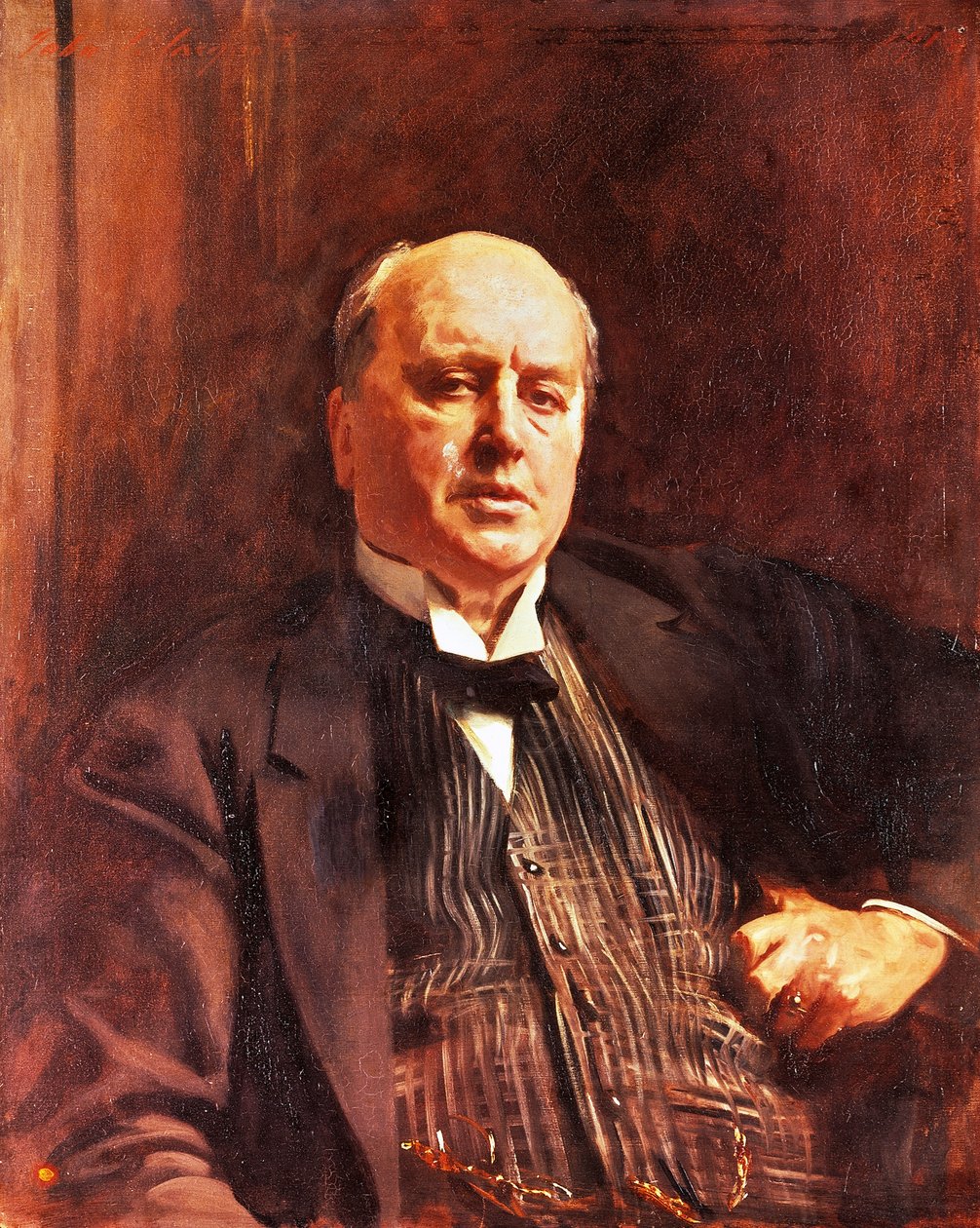 Retrato de Henry James (1846-1916) de John Singer Sargent