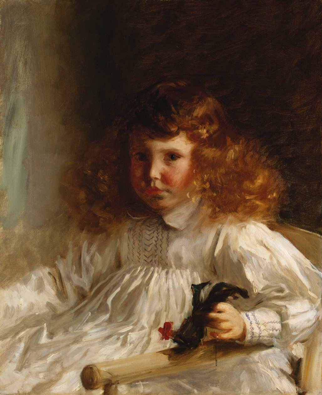 Retrato de Leroy King quando menino, 1888 de John Singer Sargent