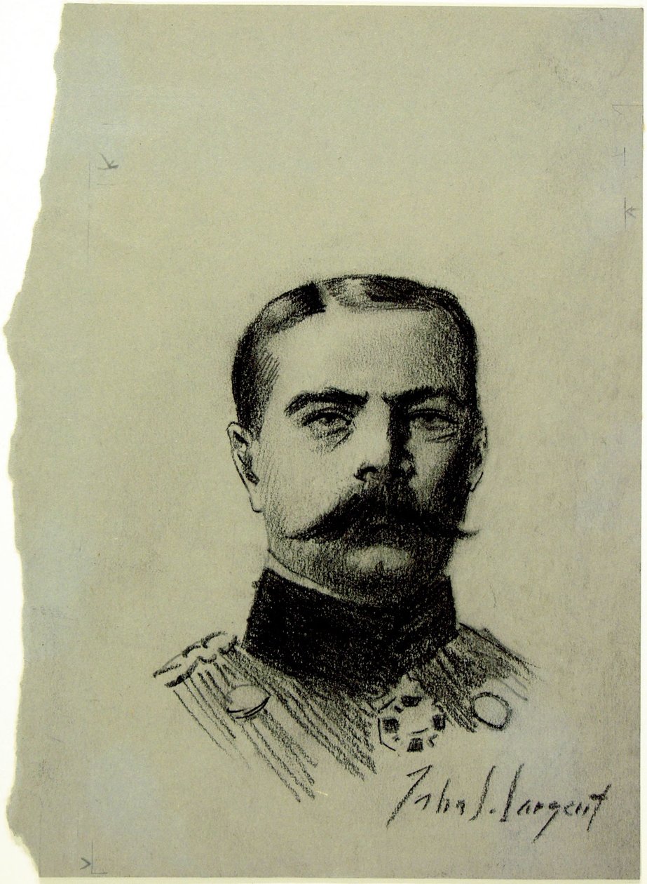 Retrato de Lord Kitchener de John Singer Sargent