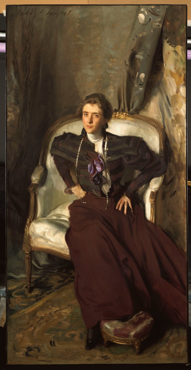 Retrato da Sra. Alice Brisbane Thursby, 1898 de John Singer Sargent