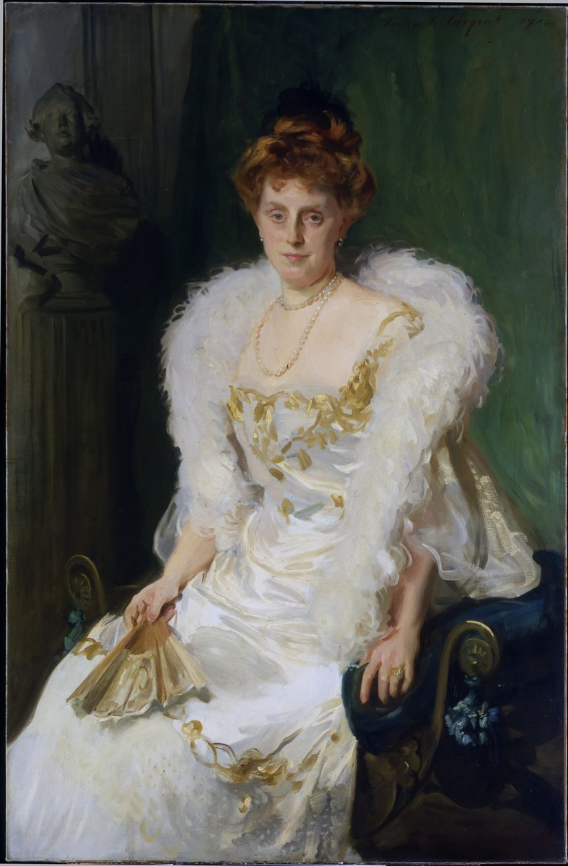 Retrato da Sra. Charles Beatty Alexander de John Singer Sargent