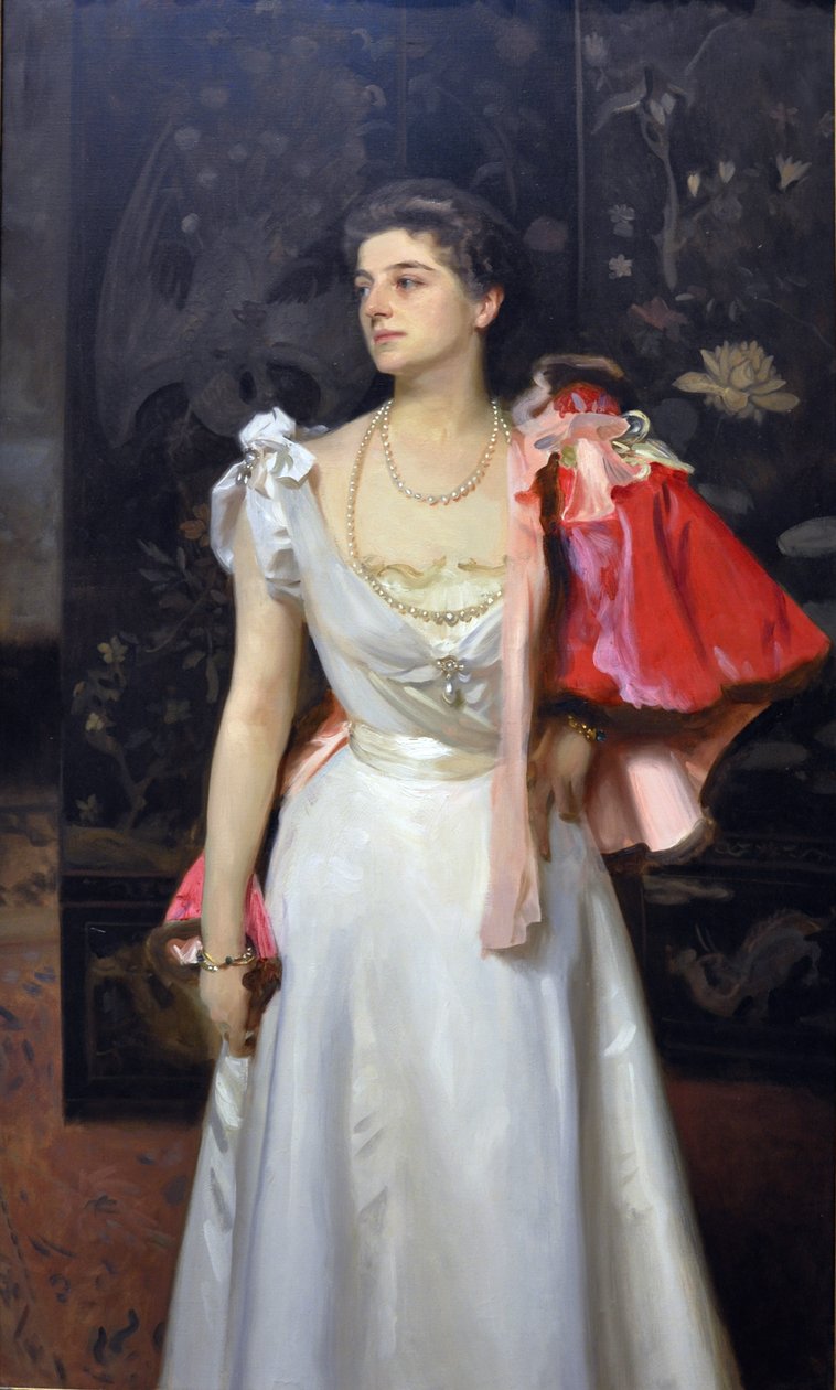 Retrato da princesa Sophie Illarionovna Demidoff 1871-1953, née Vorontsova-Dashkova, 1895-1897 de John Singer Sargent
