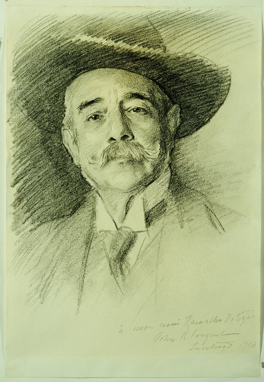 Portrait of Ramacho Ortigao, 1903 de John Singer Sargent