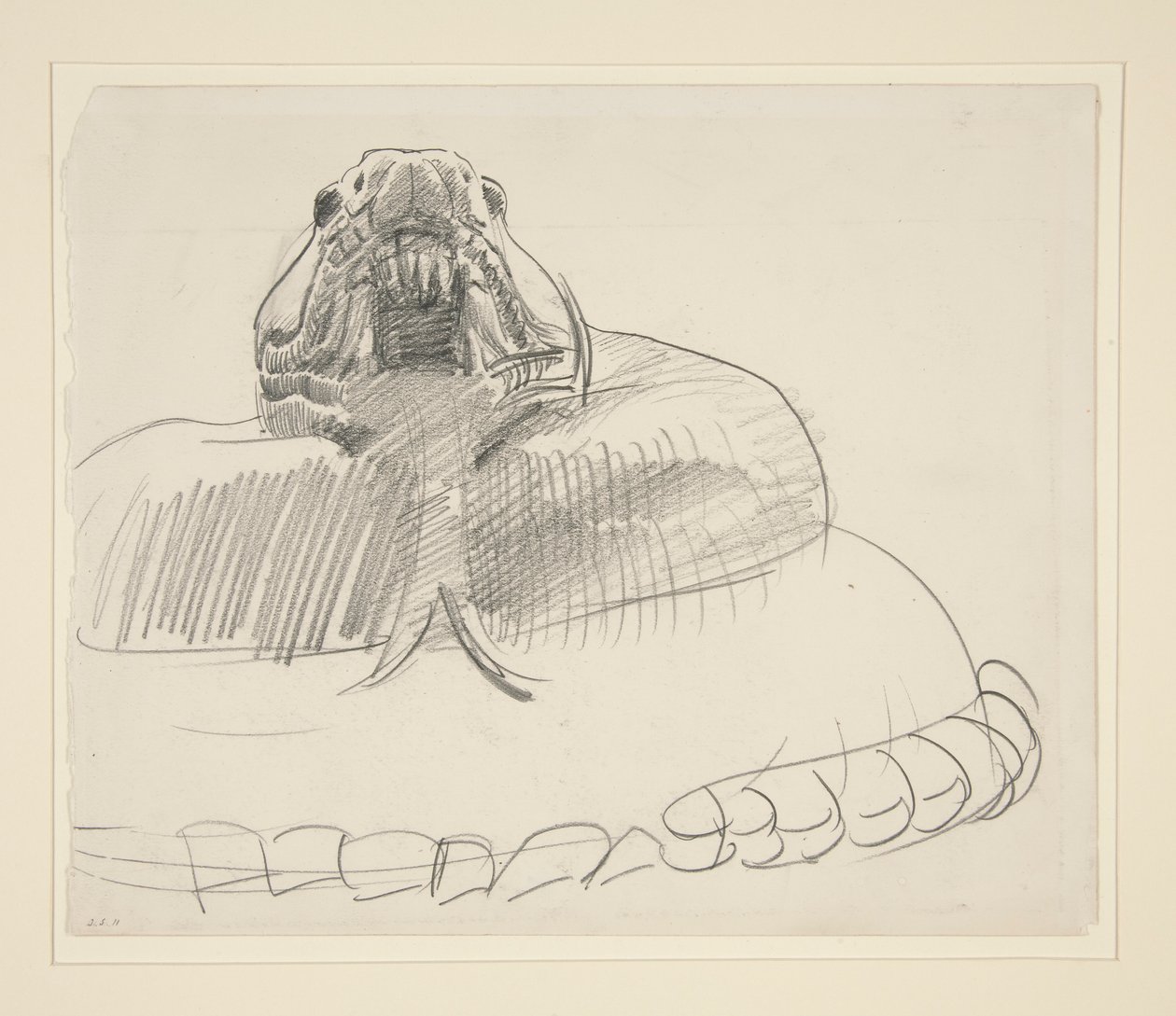 Cobra cascavel de John Singer Sargent