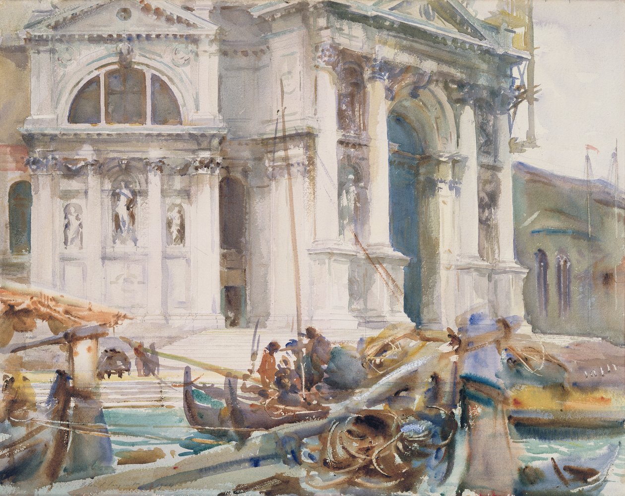 Santa Maria della Salute, 1904 de John Singer Sargent