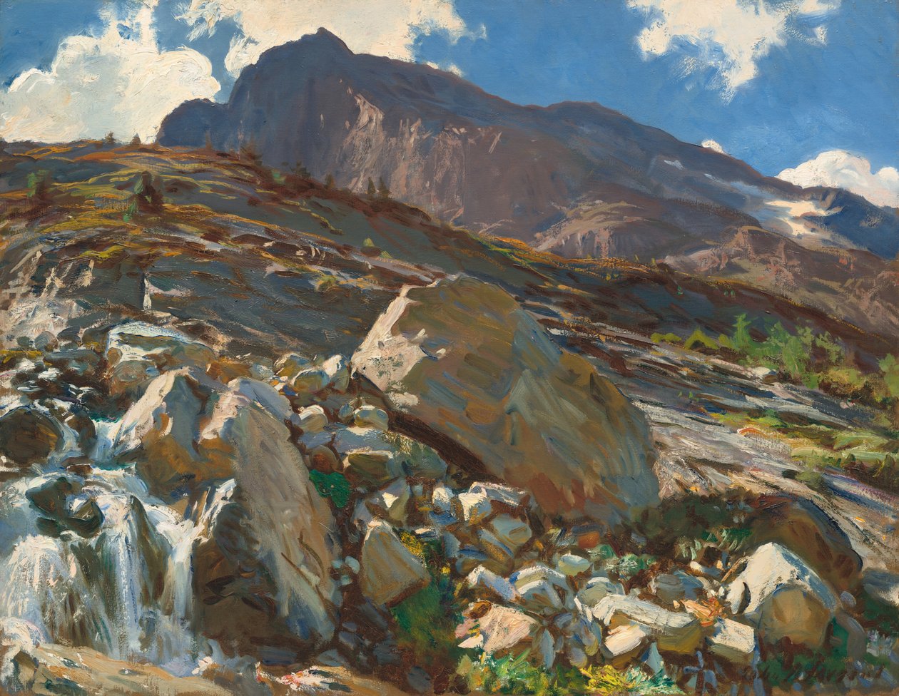 Passe Simplon de John Singer Sargent