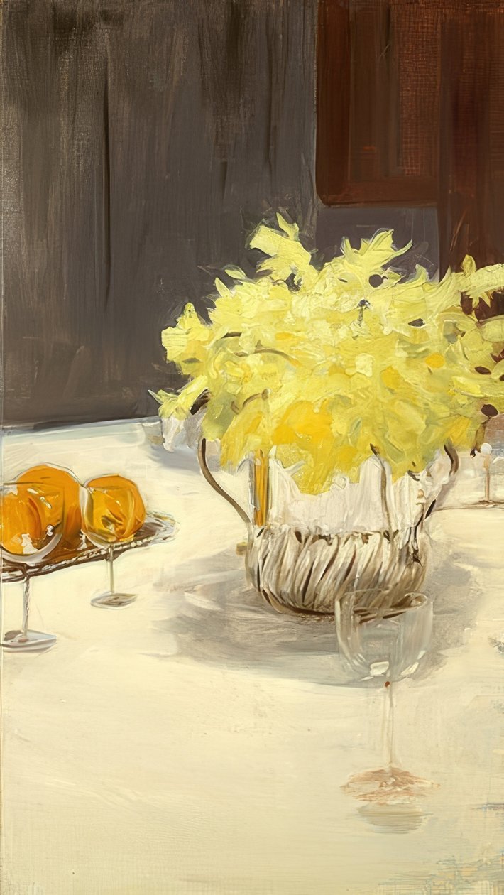 Ainda vida com narcisos. Por volta de 1885-95 de John Singer Sargent