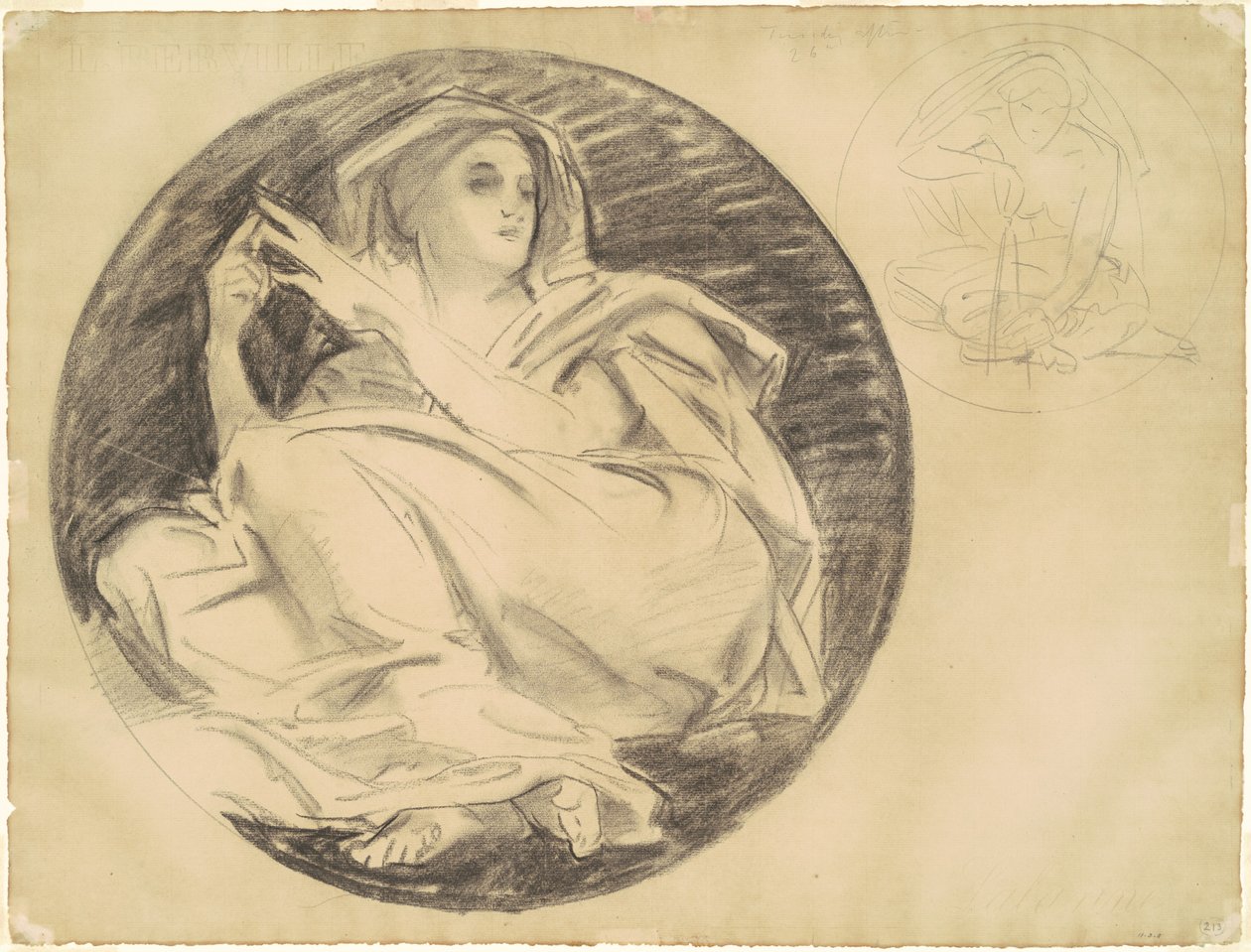 Estudos para astronomia, c. 1921. de John Singer Sargent